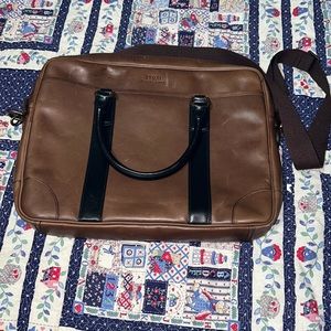 Ralph Lauren Polo Brown Briefcase